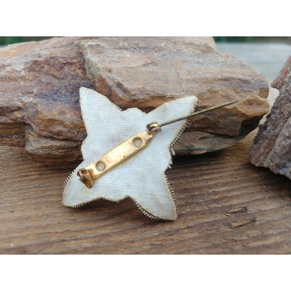 Vintage India Embroidered Brooch Pin Lot - Picture 6 of 9